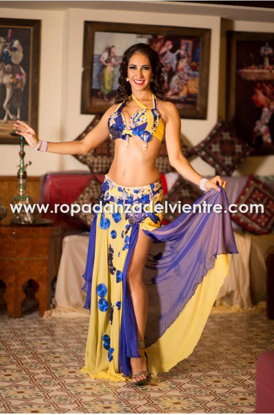 Costume danse orientale Farhannah