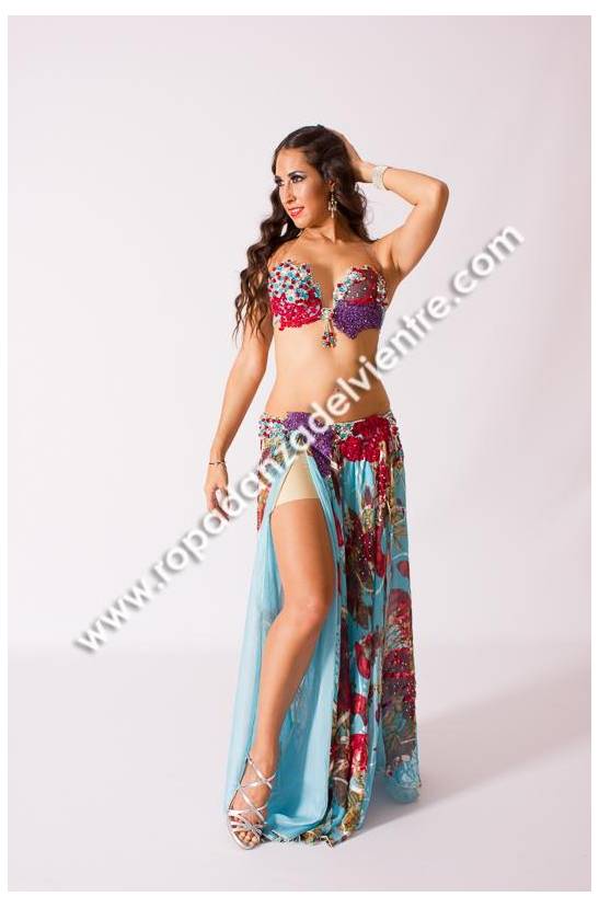 Costume danse orientale Reema