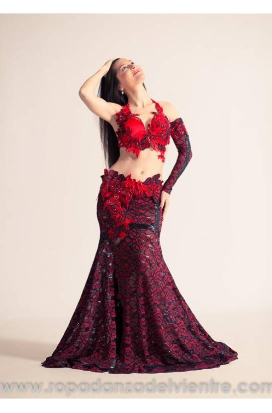 Costume danse orientale Chloé Ramah