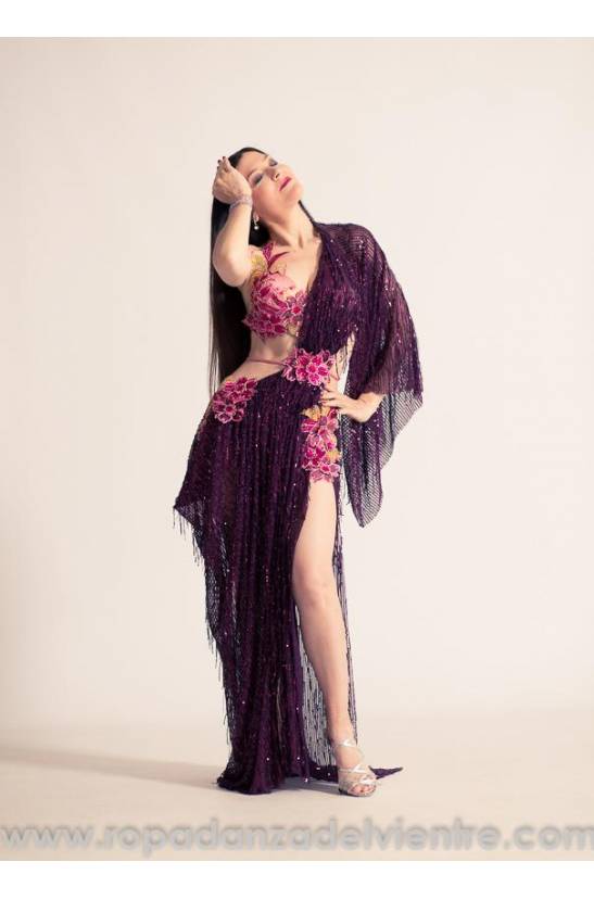 Costume danse orientale Chloé Zenat