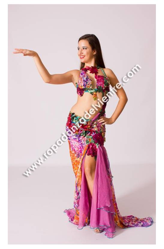 Costume danse orientale Hilal