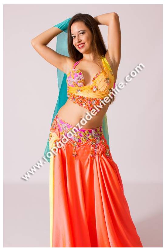 Costume danse orientale Safiya